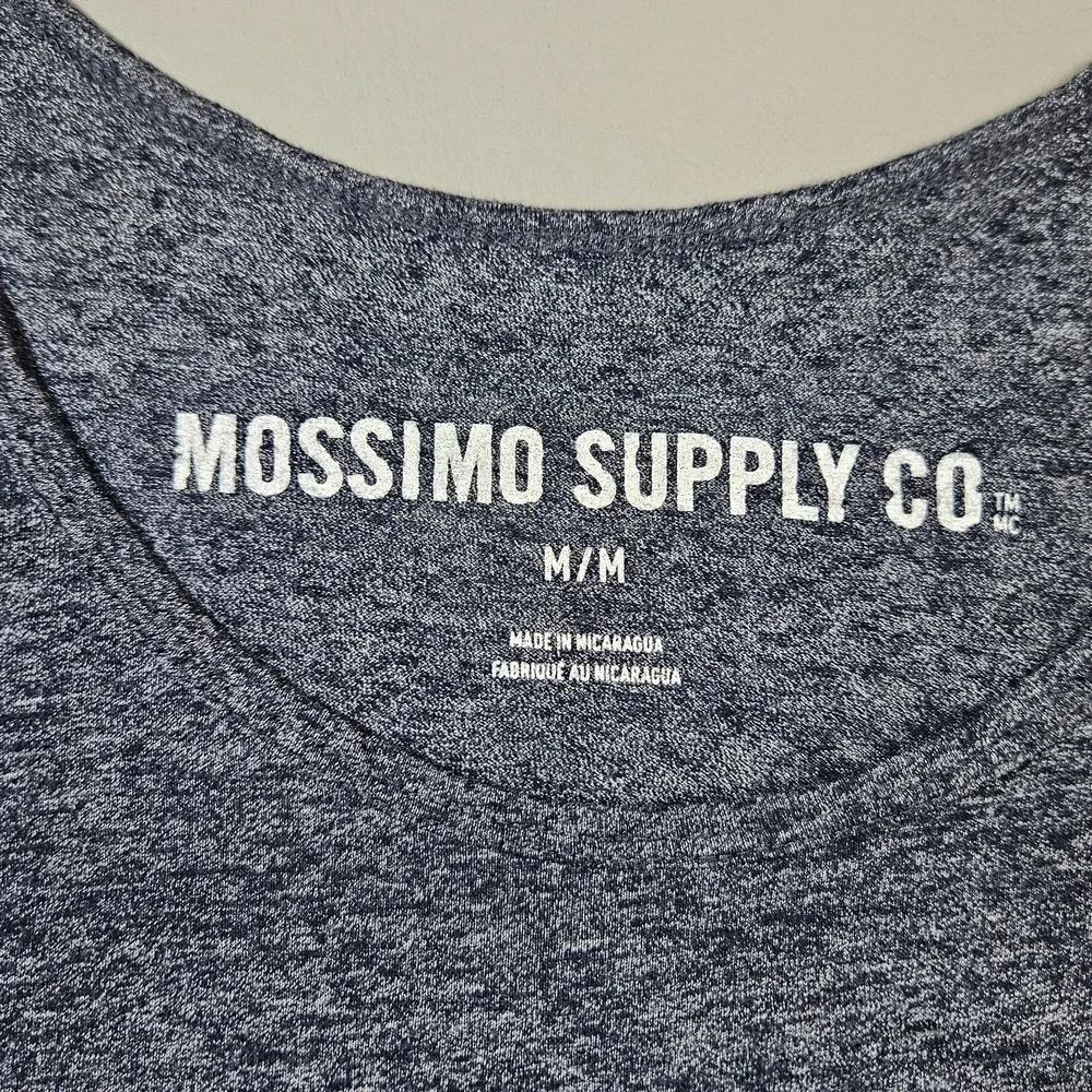 Mossimo Supply Co Men's Tank Top Medium Moon Blue Western Skull - Picture 5 of 6